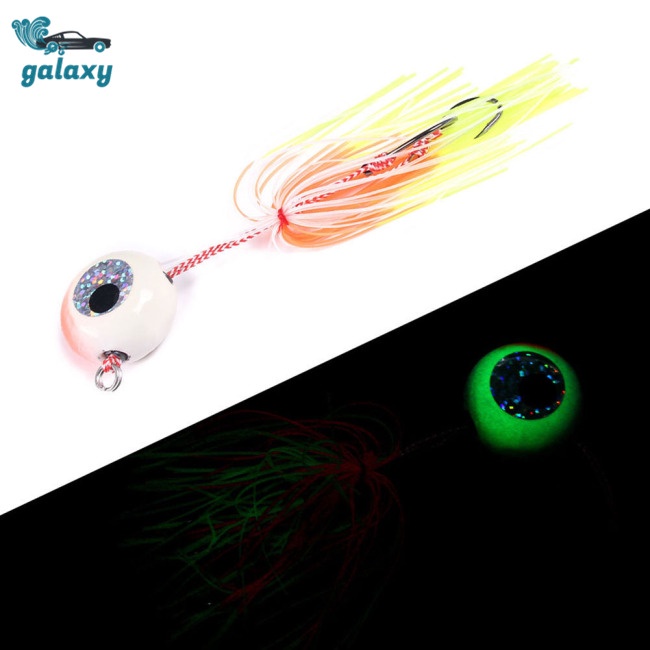 Galaxy Mồi Câu Cá Giả Hình Bạch Tuộc Phát Quang 20g40g60g80g100g120g