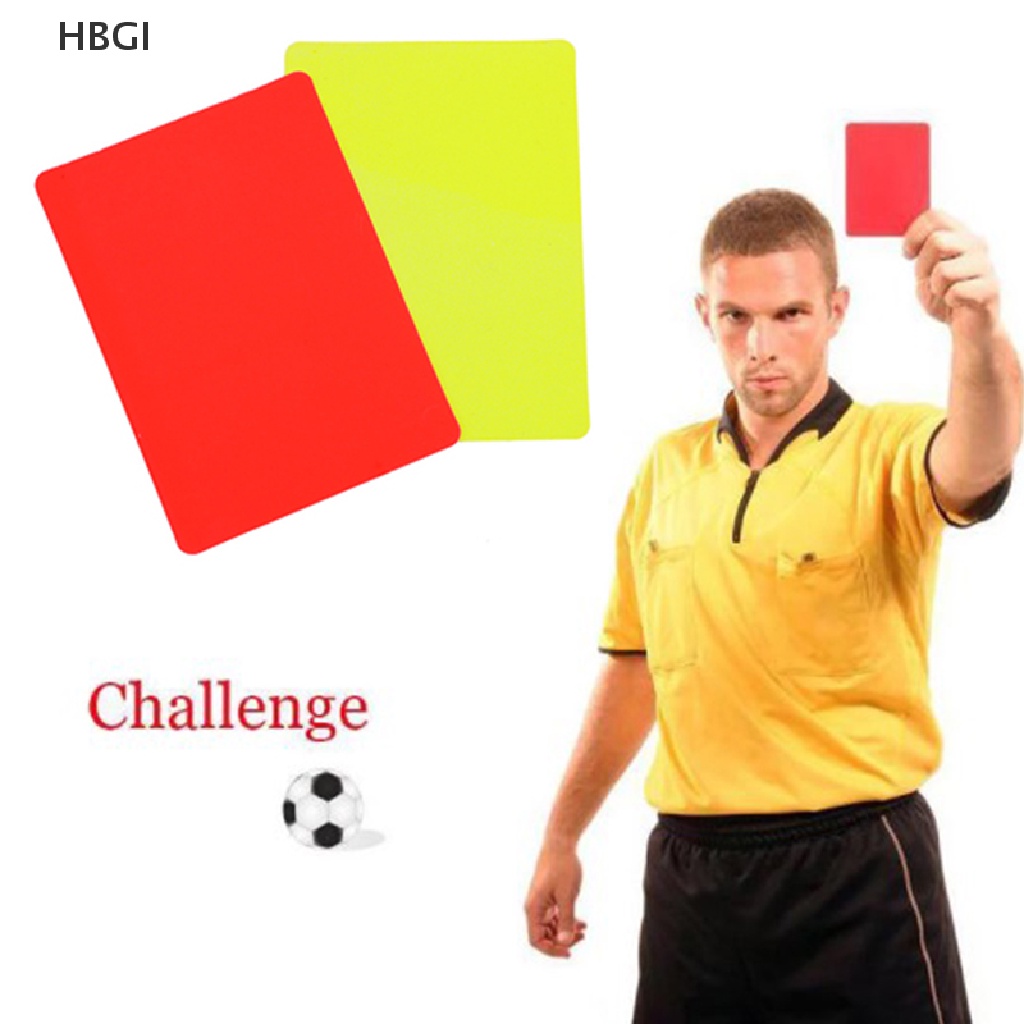 HBGI> Bóng đá màu đỏ và thẻ vàng kỷ lục trò chơi bóng đá trọng tài công cụ cho trận đấu bóng đá HOT