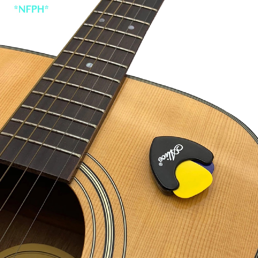 Hộp Nhựa Đựng Miếng Gảy Đàn Guitar Tự Dính Mới