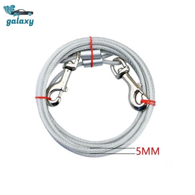 Dây Xích Dắt Thú Cưng Hai Đầu galaxy Bằng Thép