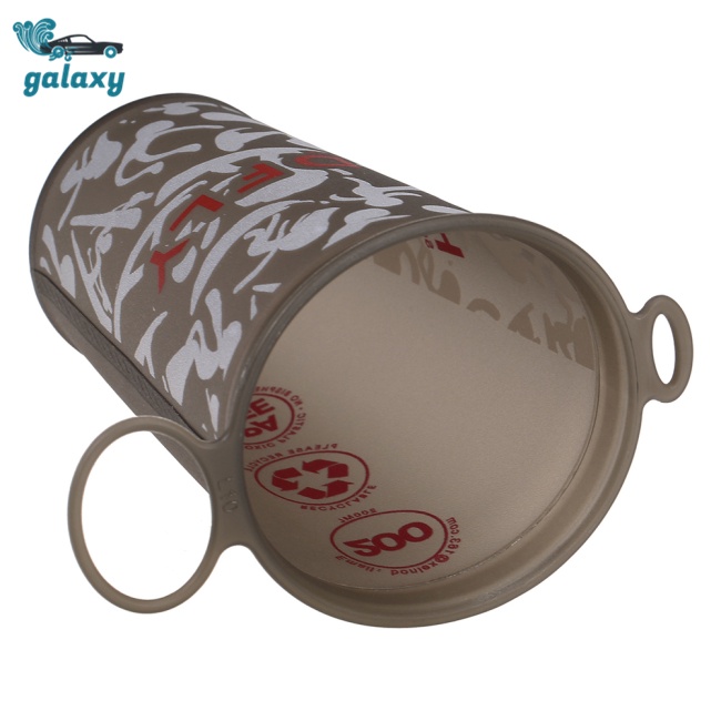 Galaxy Bình Nước Nhựa Tpu Mềm Dung Tích Lớn 200ml Có Thể Gấp Gọn Tiện Dụng