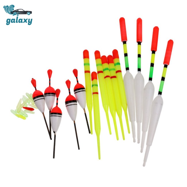 Galaxy Bộ 15 Phao Câu Cá Nhiều Kích Cỡ