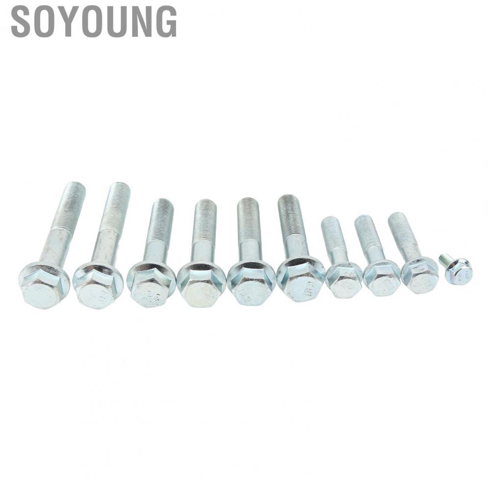 Soyoung K Series Transmission Bolt Kit Durable OEM Design Oil Pan Bolts Bell Housing Bolt for K20 K24 Engine