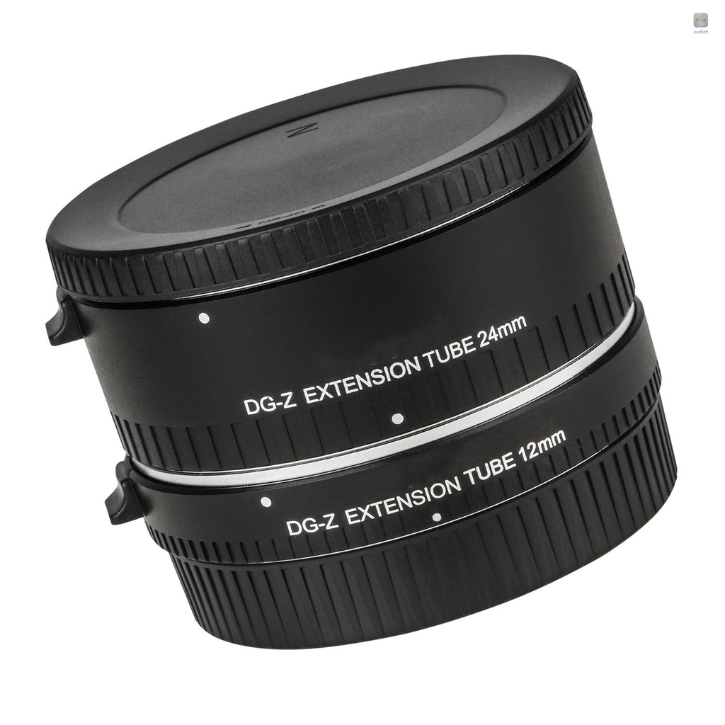 Ống Nối Dài Macro Tự Động 12mm 24mm Kèm Vòng Kim Loại Cho Máy Ảnh TTL
