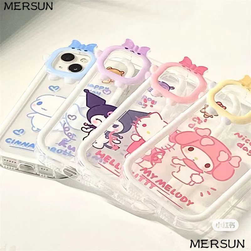 ✅Ốp Điện Thoại Họa Tiết Hoạt Hình Melody Kuromi / kt Cho Apple iPhone1314 8p xr 11 12