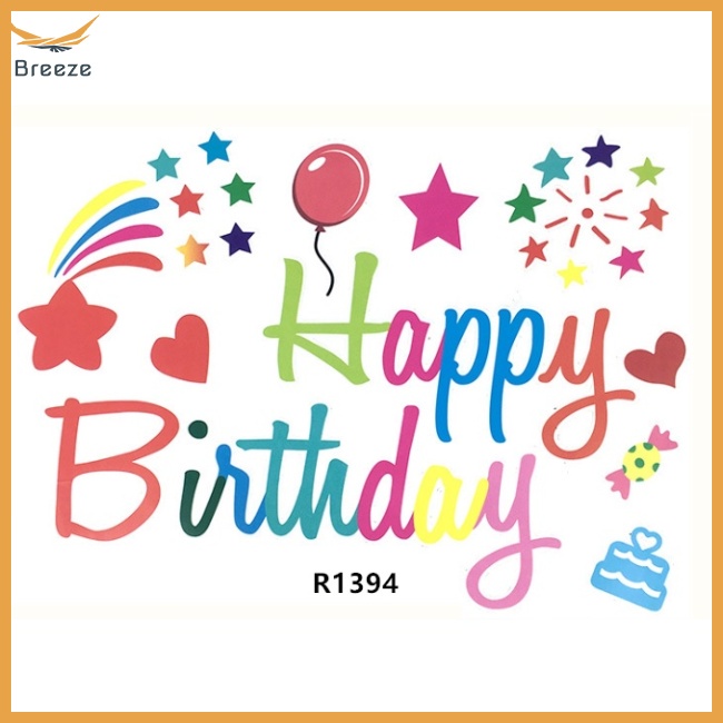 Sticker Dán Trang Trí Tiệc Sinh Nhật 18-36 Inch