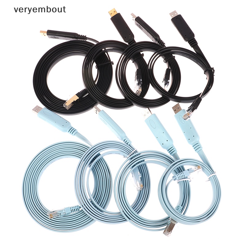 Cáp Chuyển Đổi USB Sang RJ45 Dài 1 / 1.5 / 1.8 / 3M Chuyên Dụng Cho Cisco H3C Arba