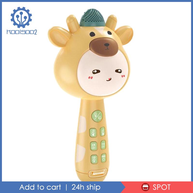 Dàn Karaoke Koolsoo2 Bluetooth Không Dây Âm Thanh Sống Động Màu Hồng Cho Bé