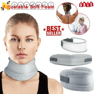 CORDELL 2 in1 Massager Cervical Disc Therapy Neck Posture Corrector Neck Protector Collar Relaxation Neck Support Professioal Care Collar Adjustable Pain Relief Cervical Traction/Multicolor