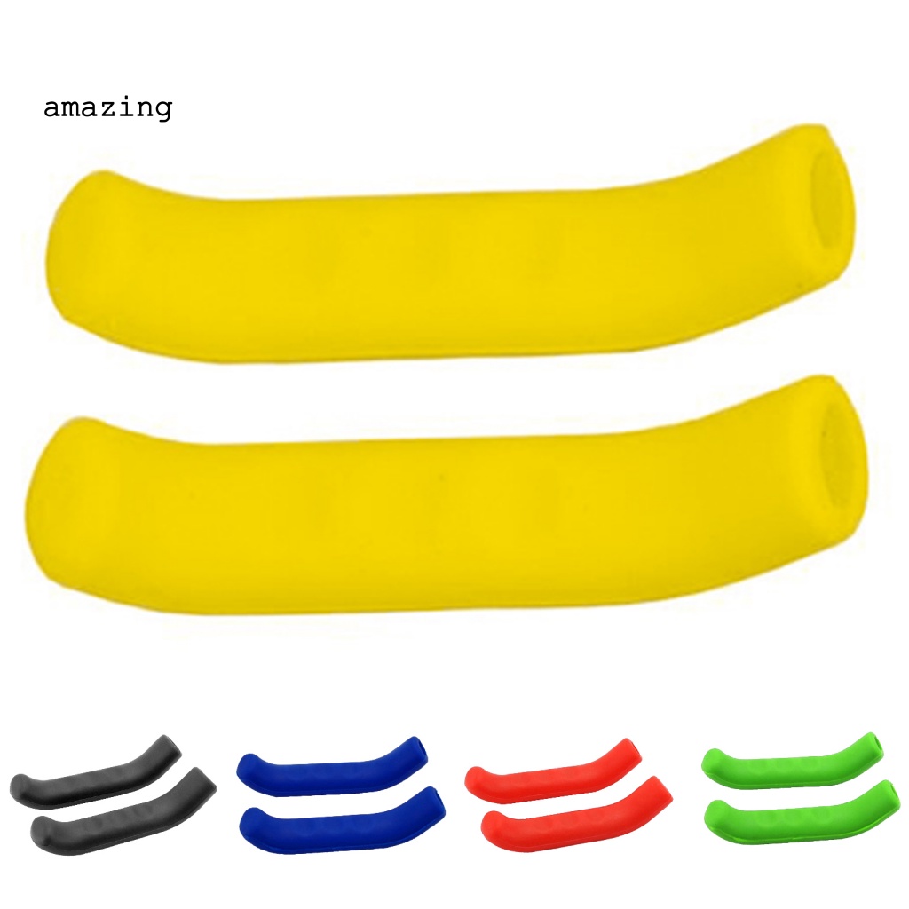 Bộ 2 Vỏ Bọc Bảo Vệ Tay Phanh Xe Đạp MTB Bằng Silicon Tiện Dụng