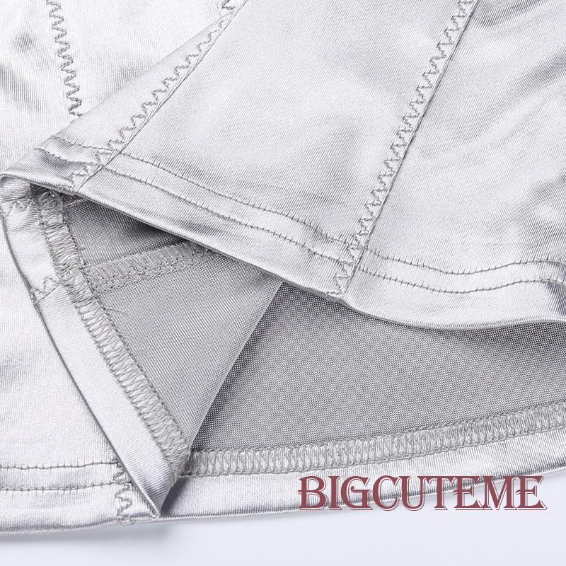 [] - Áo Hai Dây Hở Lưng Ôm Dáng Xếp Ly Màu Trơn Mùa Hè Cho Nữ