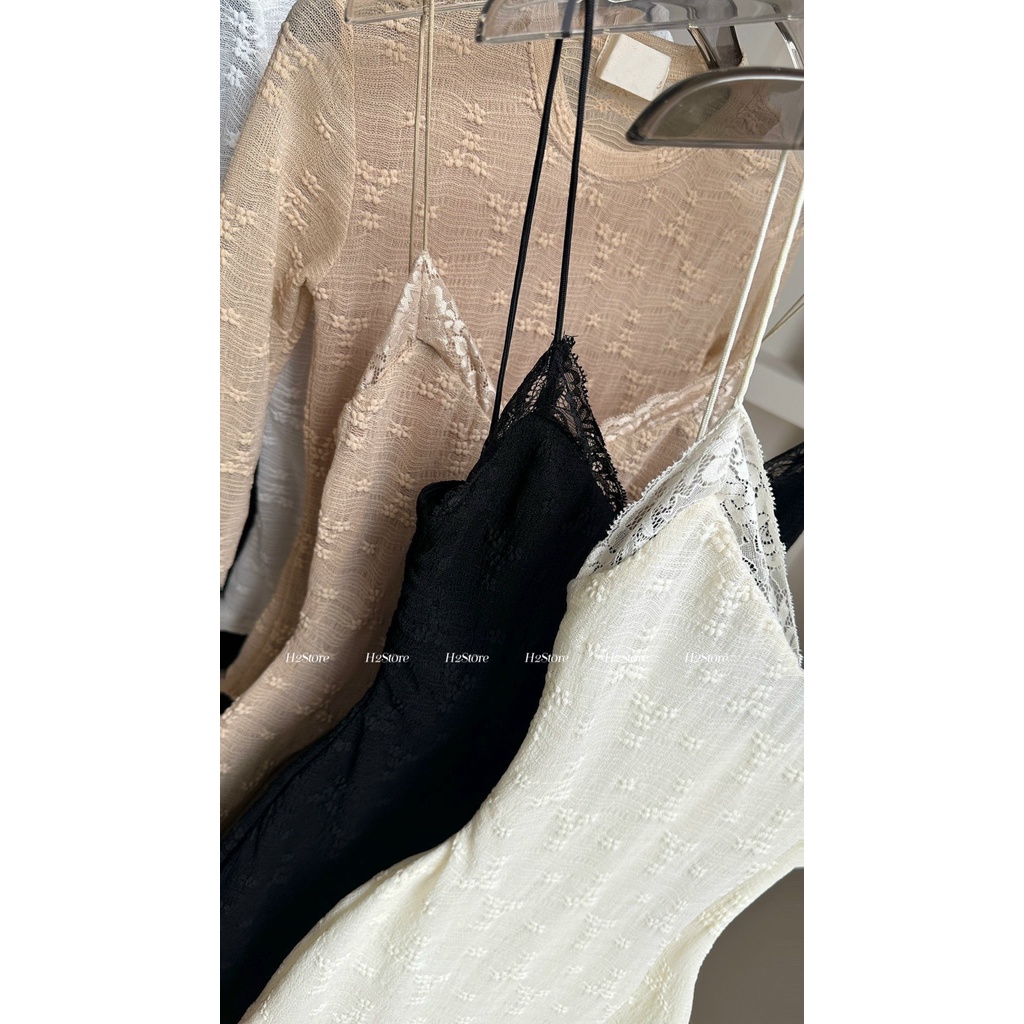 ĐẦM REN 2 DÂY  -   A04343