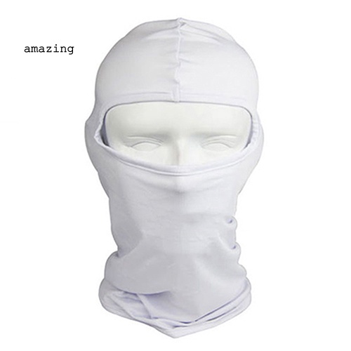 Khẩu Trang Lycra Balaclava Siêu Mỏng Bảo Vệ Toàn Diện Cổ Chống Trượt Khi Đi Xe Máy