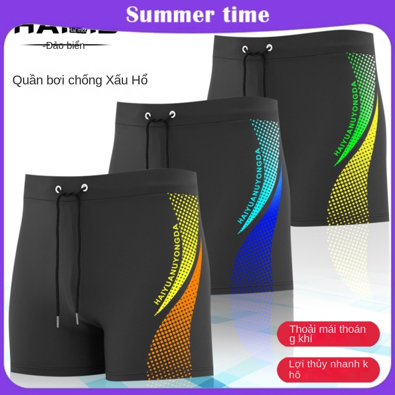 quần bơi nam quần bơi nam lửng quần bơi nam sexy quần áo bơi nam đồ bơi quần đùi quần lửng thể thao nam đồ bơi nam big size Quần Bơi Boxer Size Lớn Thời Trang Mùa Xuân Cho Nam