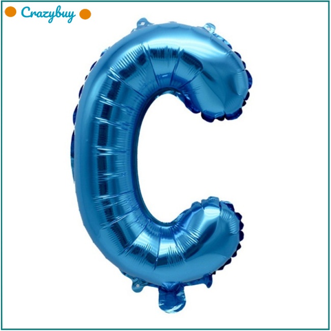 Cr Bong Bóng Lá Nhôm 16 Inch Hình Chữ Cái Dùng Trang Trí Tiệc Cưới / Sinh Nhật