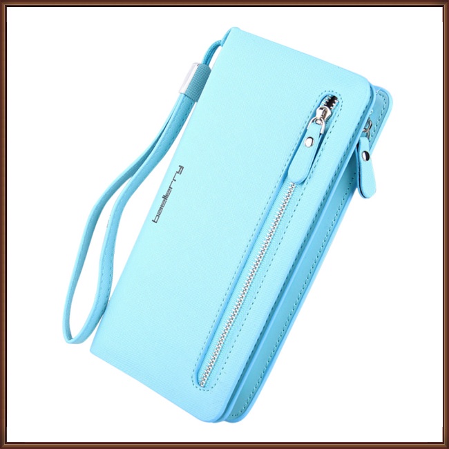 Ví Dài Đựng Điện Thoại Đa Năng Có Khóa Kéo Dành Cho Nữ