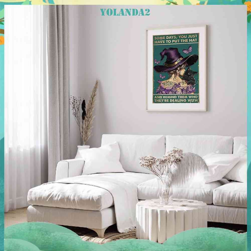 Tranh Đính Đá Kim Cương Toàn Diện DIY Hình Chủ Đề Halloween