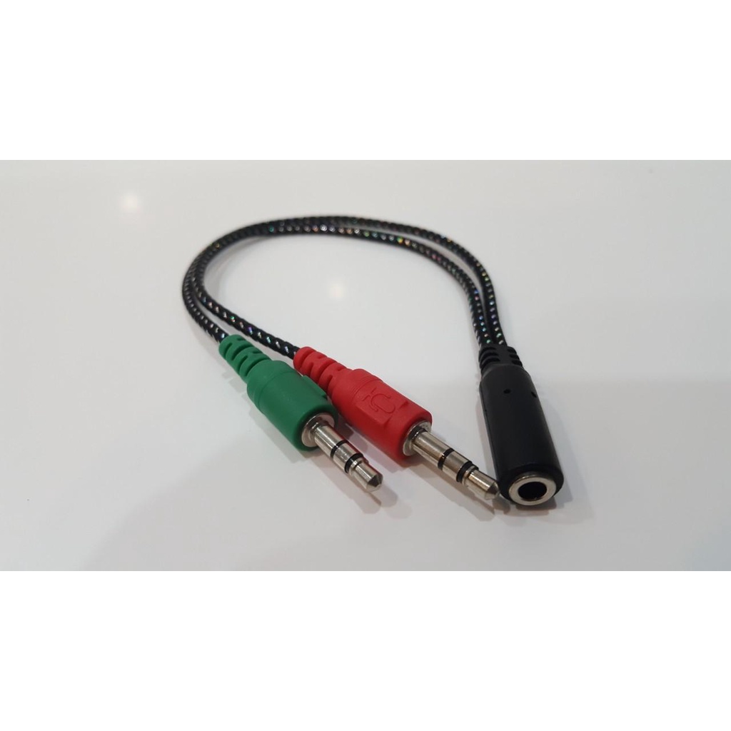 Jack gộp audio và mic 3.5mm Jack gộp tai nghe 3.5