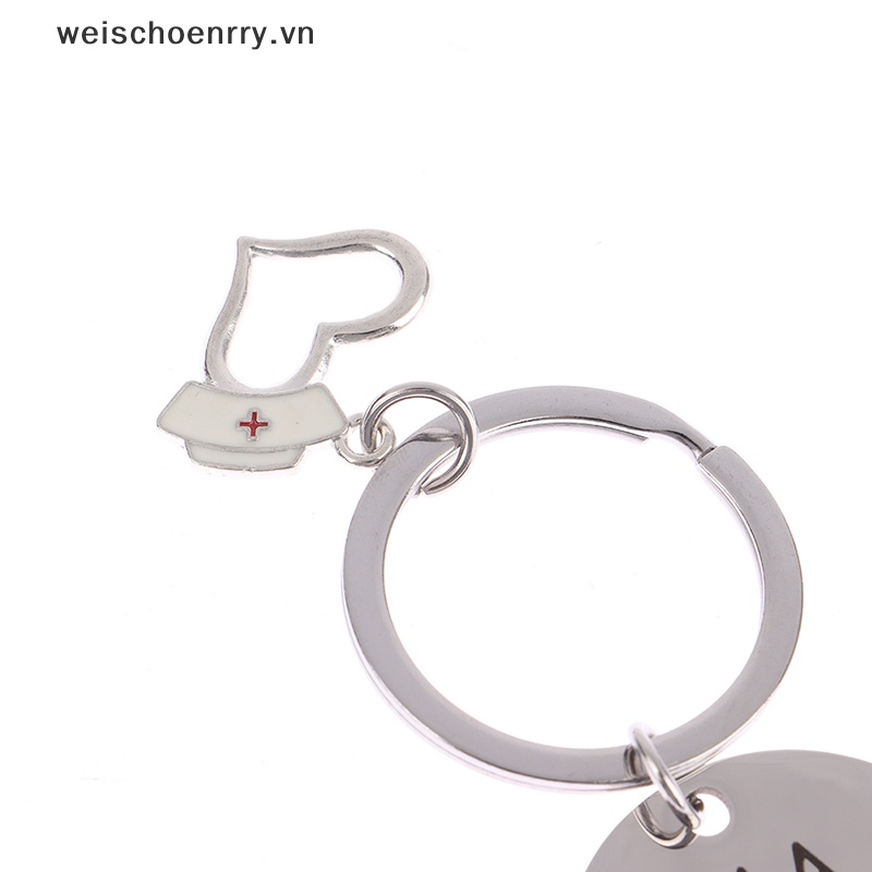 1 Móc Chìa Khóa Có Khắc Chữ I 'M a Nurse Độc Đáo DIY