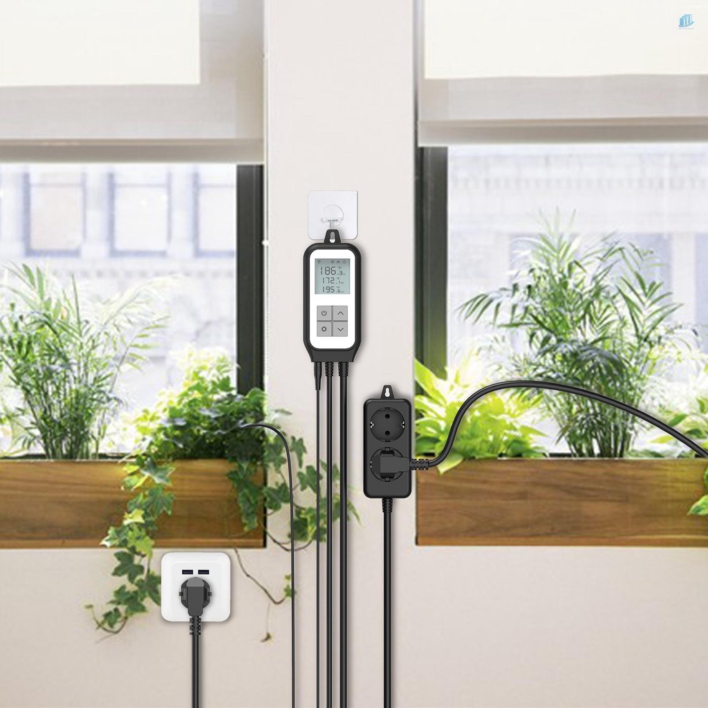 Thiết Bị Điều Khiển Nhiệt Độ Điện Tử Thông Minh Qua Wifi Điều Khiển Qua Ứng Dụng Cho Nhà Ở