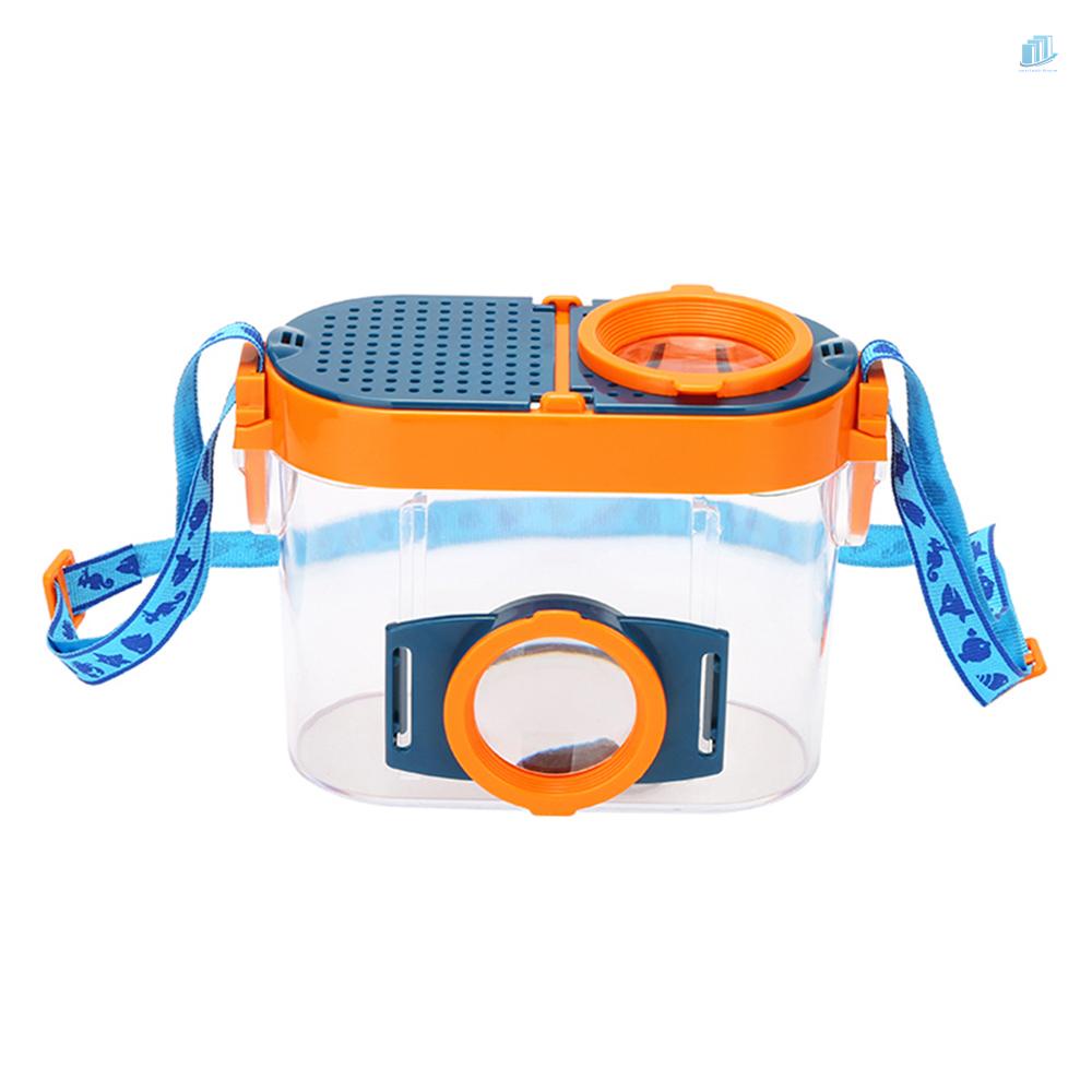 Kính Lúp s2mwvn 2.6X &amp; 4.5X Bắt Côn Trùng Kèm Nhíp Tiện Dụng Cho Trẻ Em