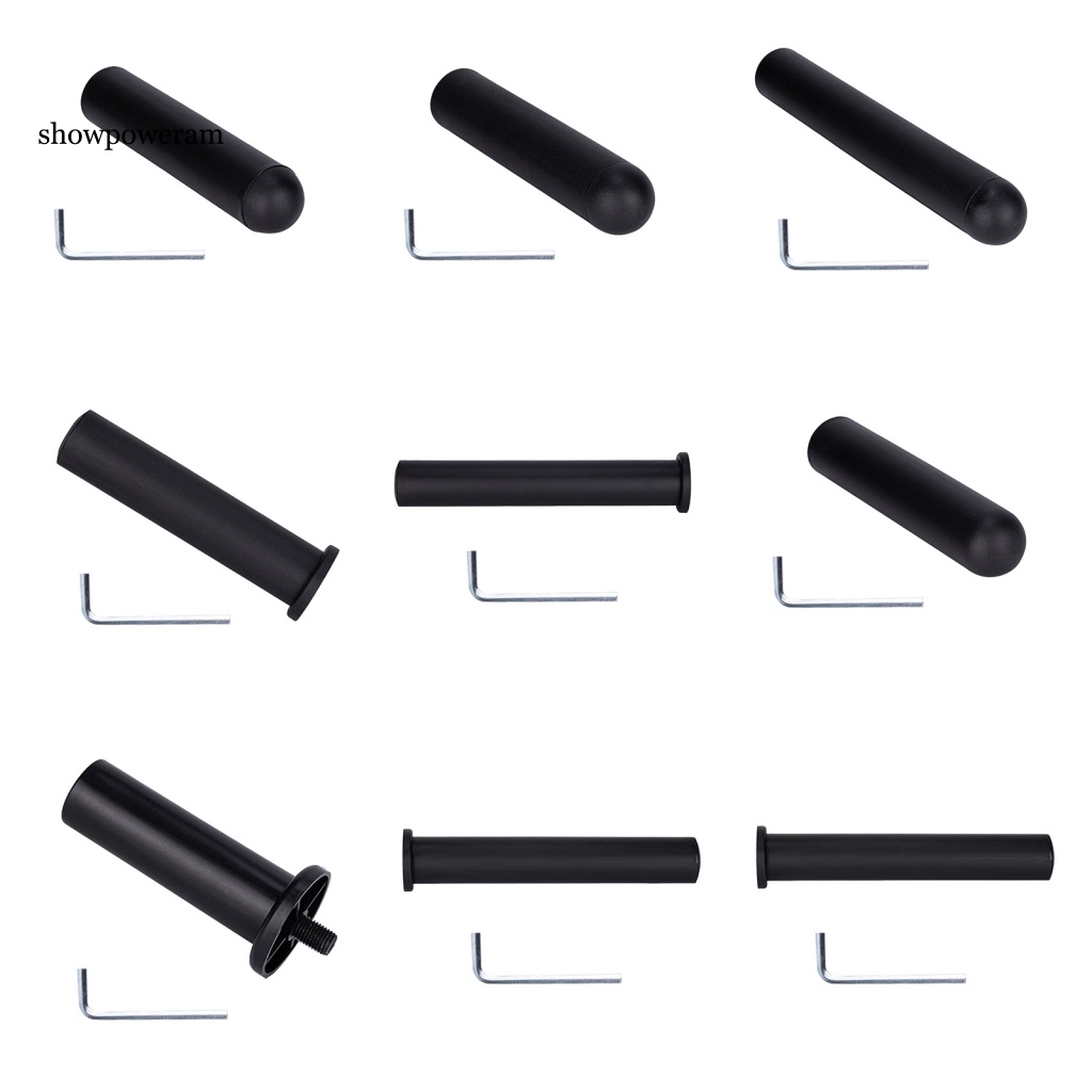 Vỏ Bọc Thanh Tạ Đầu Bi PP Kèm Cờ Lê Đầu Phẳng Chống Mài Mòn Hỗ Trợ Luyện Tập Thể Hình