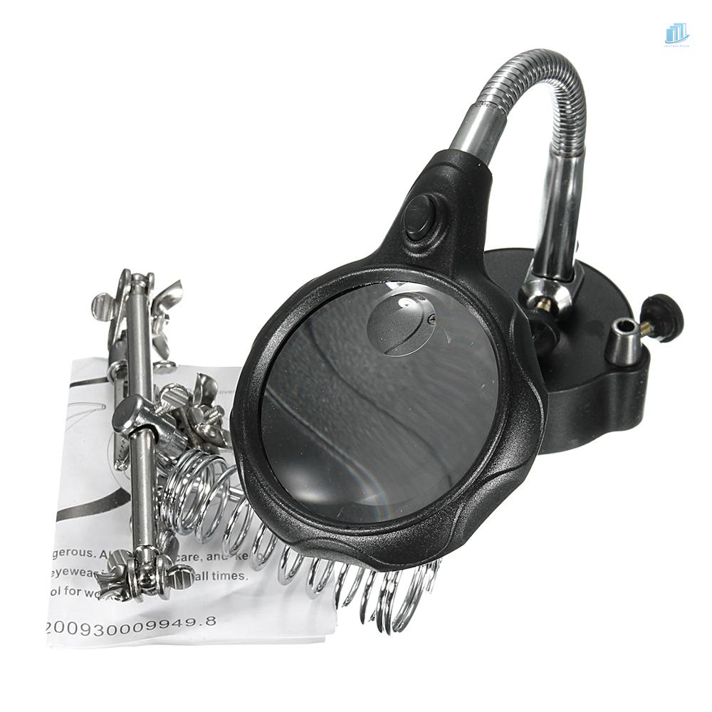 Kính Lúp Có Đèn LED Kèm Giá Đỡ Tiện Dụng