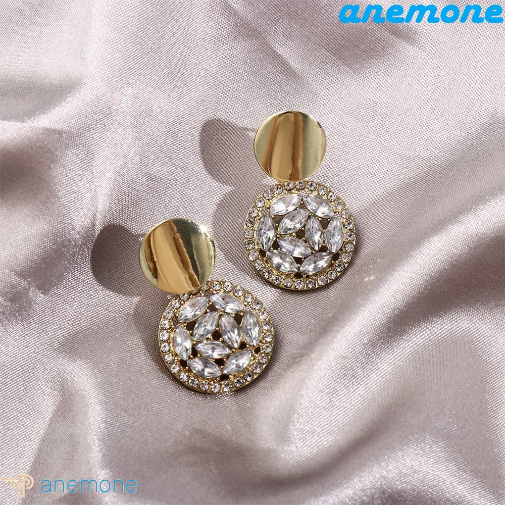 Khuyên tai tròn nhiều màu sắc chất lượng cao thời trang Hàn Quốc cho nữ S925