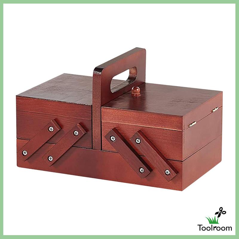 Hộp Đựng Dụng Cụ May Vá Có Thể Gấp Gọn Tiện Dụng