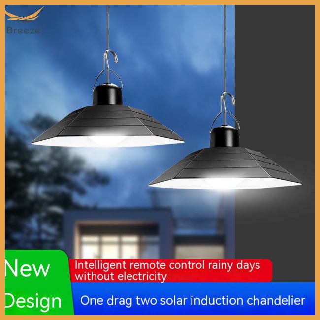 Đèn Năng Lượng Mặt Trời Chống Thấm Nước Kèm Điều Khiển Từ Xa Tiện Dụng Trang Trí Gara Sân Vườn