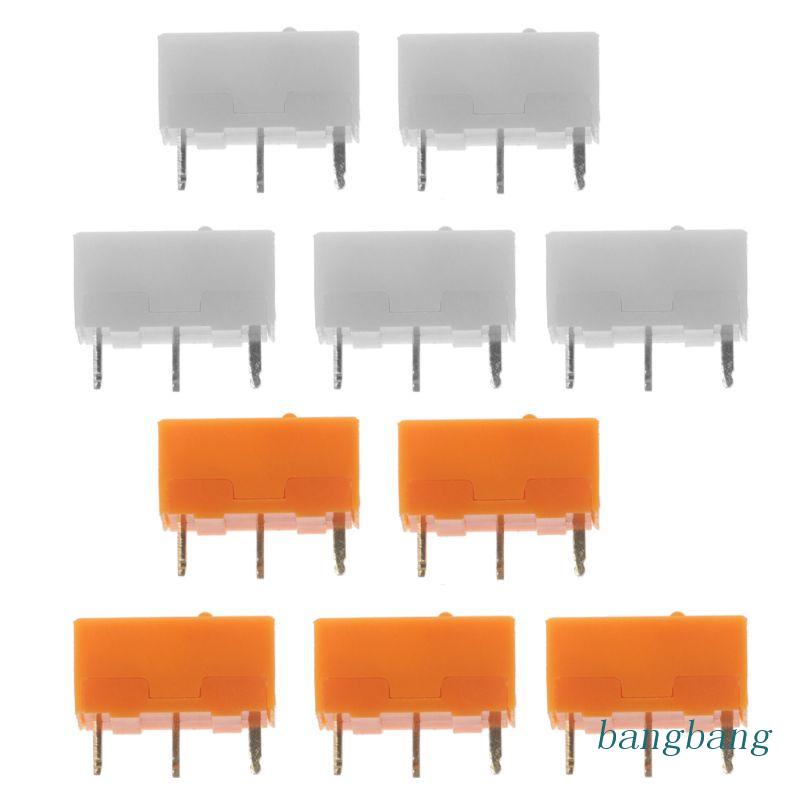 Set 5 Nút Công Tắc Micro TTC 30 Triệu Màu Vàng / Bạc Chính Hãng