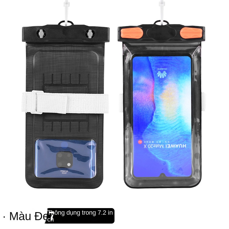 Túi Đựng Điện Thoại Di Động Trong Suốt Chống Thấm Nước Tiện Dụng