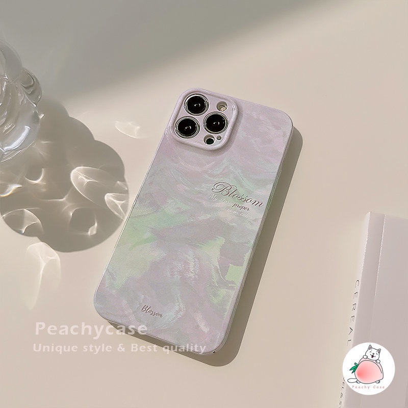 Ốp Điện Thoại PC Cứng Chống Sốc In Hình Hoa Cho iPhone 14 13 12 Pro Max 14Plus Xr X Xs Xsmax 7 8 Plus