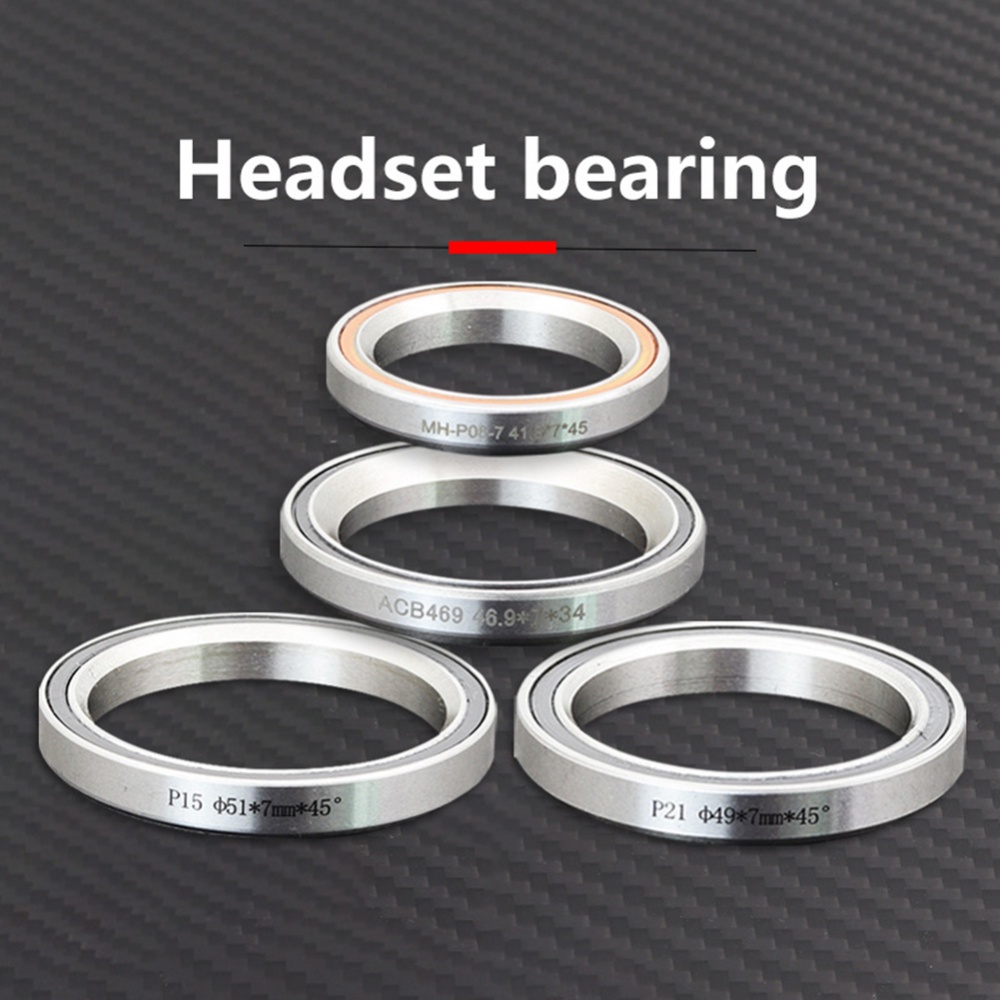 Vòng Bi Bằng Thép 1.5 1 1 / 8inch 45 / 36 Góc 38 / 39 / 41 / 41.8 / 46.9 / 49 / 52mm Cho Xe Đạp