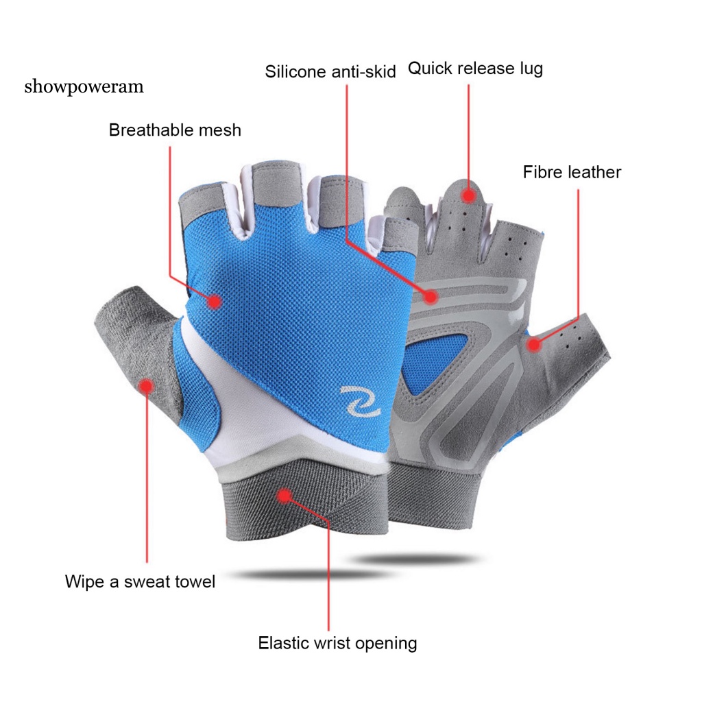 1 Cặp Găng Tay Hút Mồ Hôi Chống Rơi Dùng Chơi Thể Thao Ngoài Trời