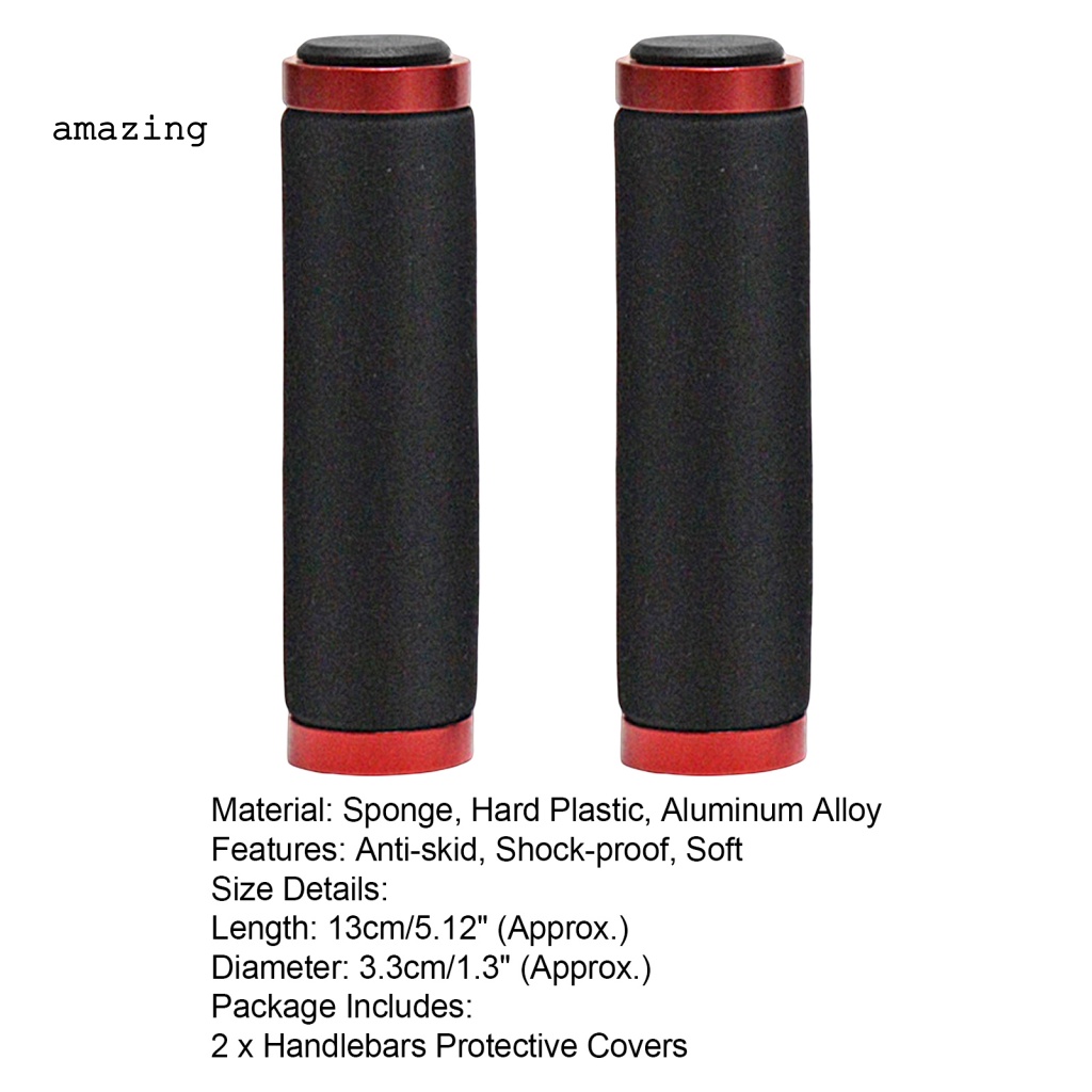 1 Cặp Vỏ Bọc Tay Lái Xe Đạp Leo Núi Chống Nước Thông Dụng