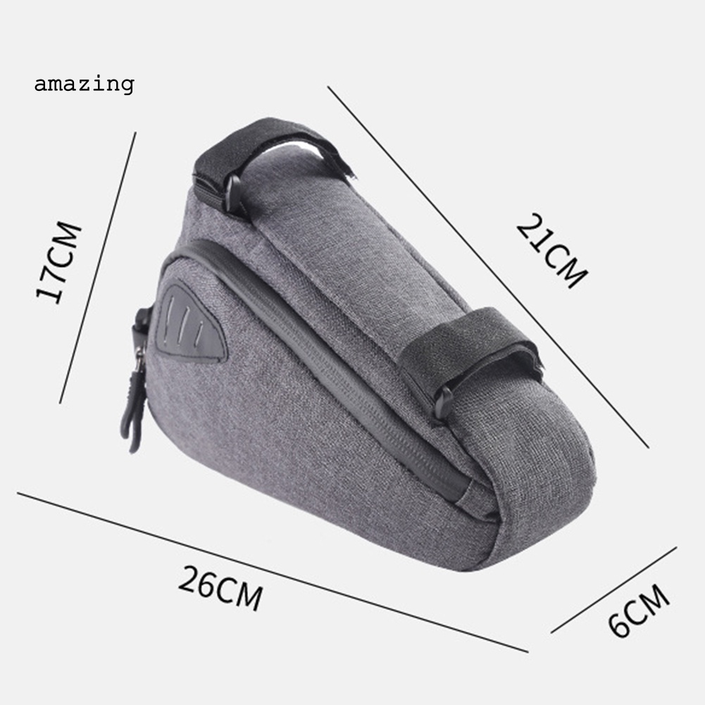 Túi Đựng Đồ Chống Thấm Nước Gắn Khung Trước Xe Đạp Tiện Dụng