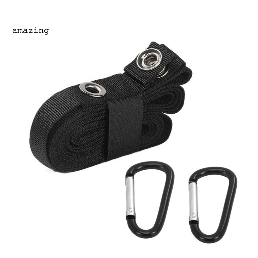 1 Bộ Dây Nylon Kéo Dài Mái Hiên Với Nhiều Vòng Kim Loại Chống Rách