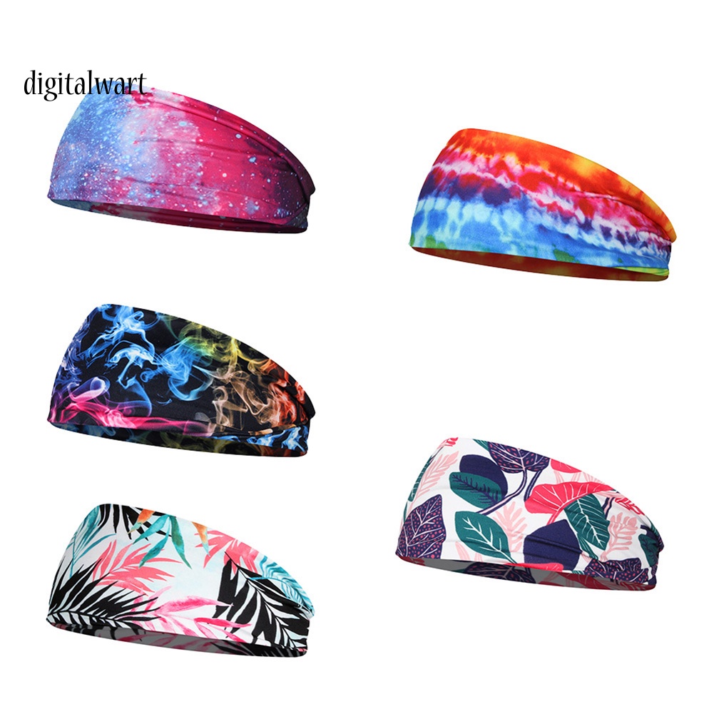 Kỹ Thuật Số| Băng Đô Cài Tóc Bản To Chất Liệu Lụa Co Giãn Thời Trang Cho Nữ