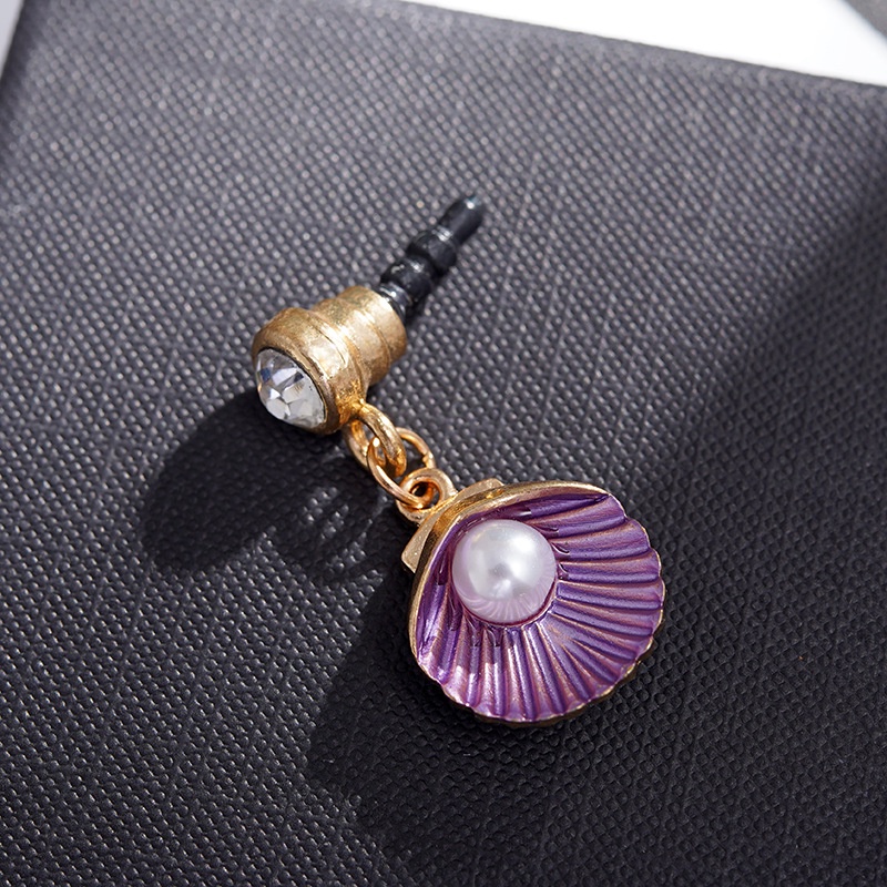 Nút Chống Bụi Cho Lỗ Cắm Tai Nghe Điện Thoại Di Động DIY Bằng Hợp Kim Sáng Tạo