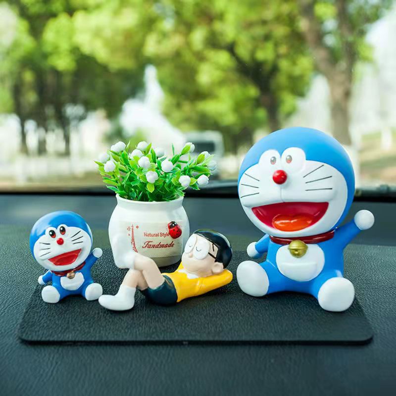 Mô Hình Nhân Vật Nobita Và Nobita Trong Phim Hoạt Hình Doraemon 9KGN Trang Trí Xe Hơi