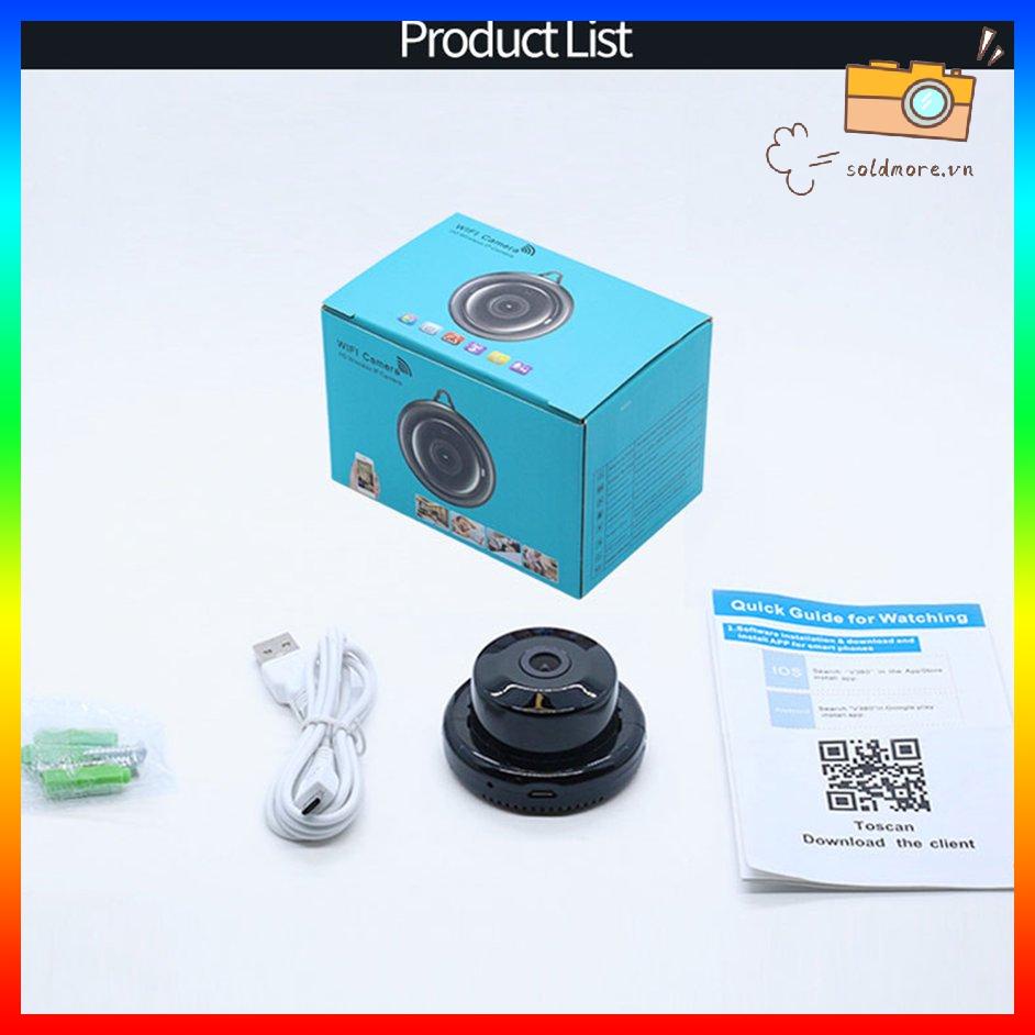 Camera V380 Camera An Ninh Gia Đình Wifi Không Dây Độ Nét Cao 1080P