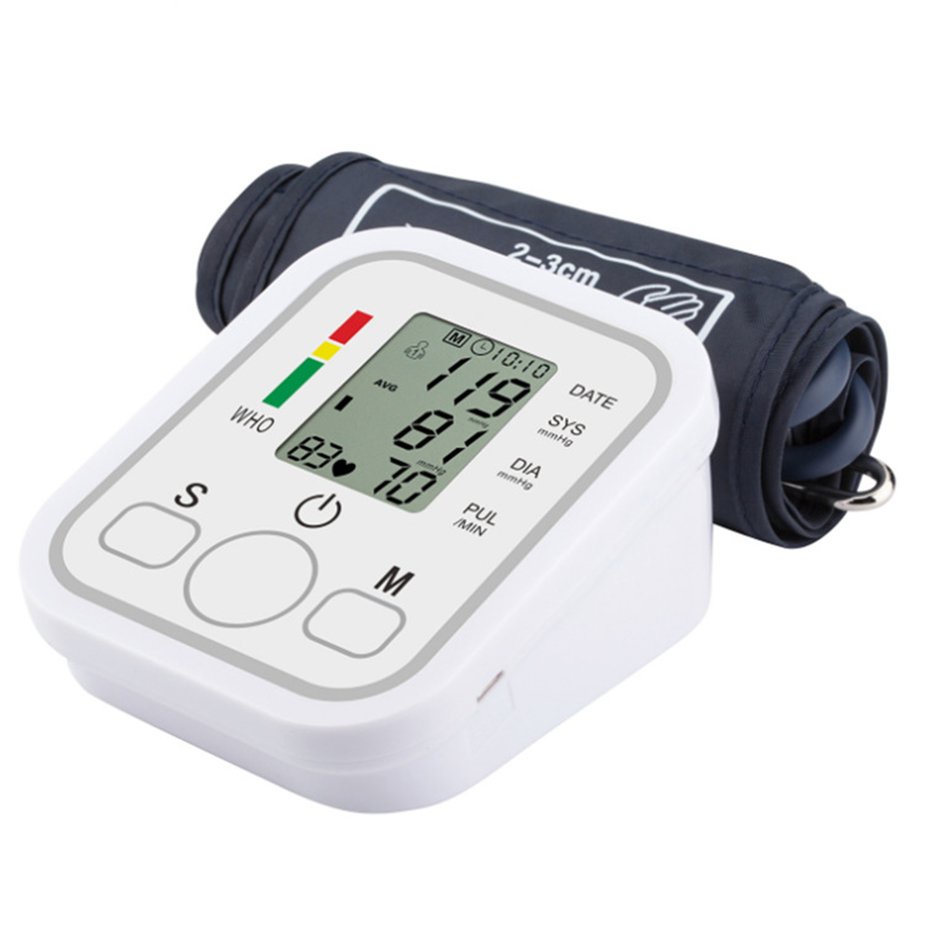 Hematomanometer Arm Màn hình tự động Máy đo huyết áp y tế Đồng hồ đo áp suất Tonometer để đo áp suất động mạch