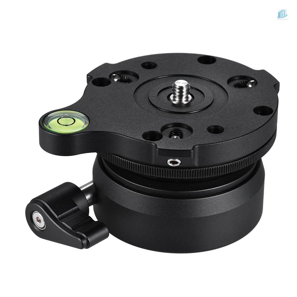 Đầu Bi Gậy Ba Chân Bằng Hợp Kim Nhôm 150 Độ Cho smartwatchinone Andoer DY-60A° Mức Bong Bóng Thay Thế Cho Máy Ảnh Dslrs 1 / 4 Inch