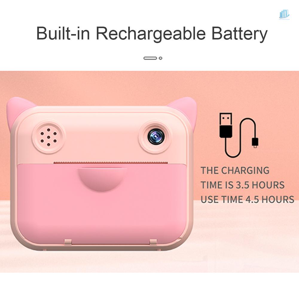 Máy Ảnh Kỹ Thuật Số 1080P Màn Hình LCD 12MP 2.4 Inch Tích Hợp Pin Làm Quà Giáng Sinh / Sinh Nhật / Lễ Hội Cho Bé