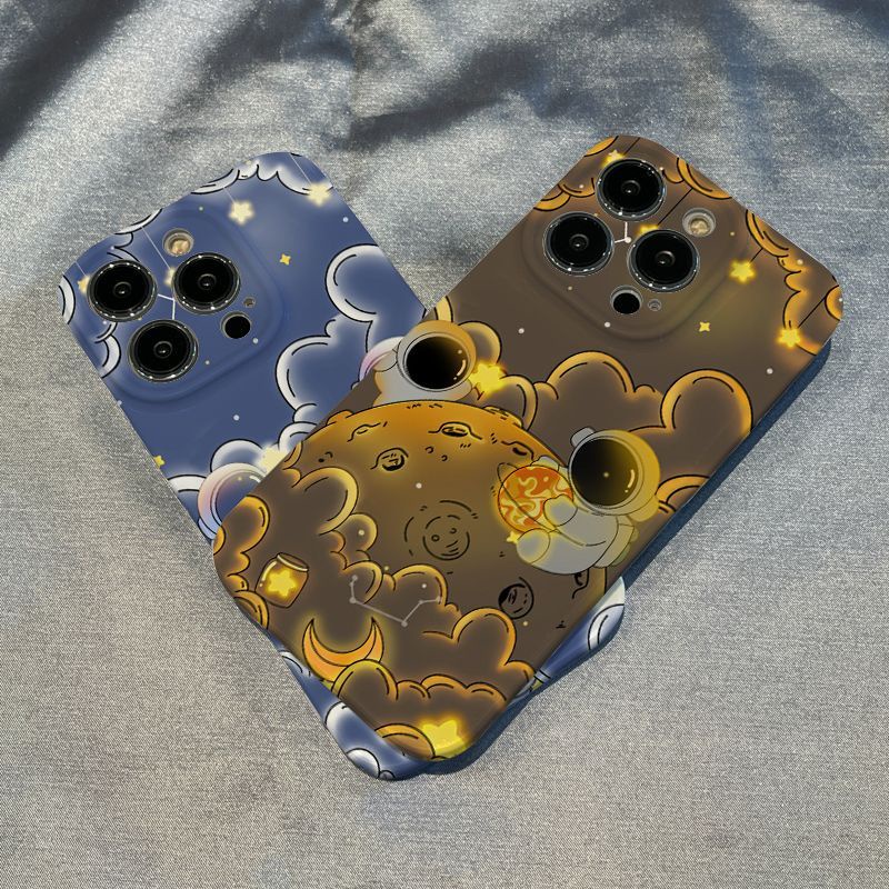 Ốp Điện Thoại Cứng Họa Tiết Phi Hành Gia Cho Iphone 11 Promax 1213 RS72 714 xr Xs Plus