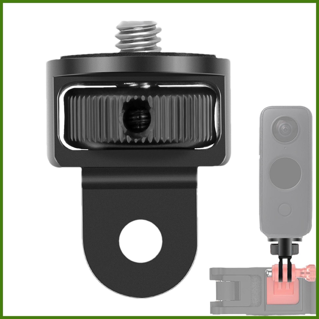 Bộ Chuyển Đổi Gậy Ba Chân Bằng Nhôm Với Đệm Cao Su Chống Trượt Tùy Chỉnh Kèm Ốc Vít Cho Máy Ảnh Hành Động