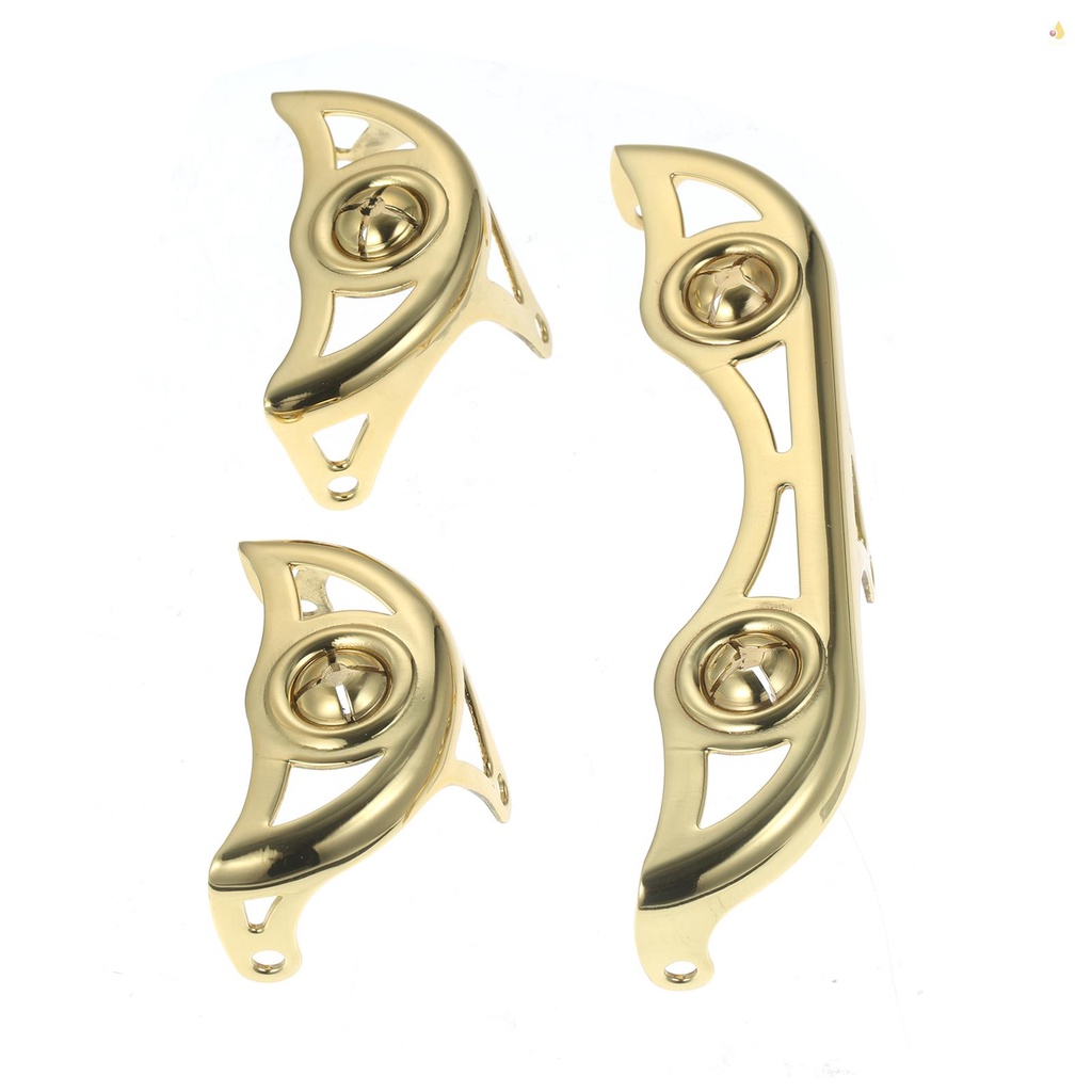 Bộ 3 Món Bảo Vệ Chìa Khóa Kèn Alto Sax Saxophone Bằng Đồng Thau Kèm Ốc Vít