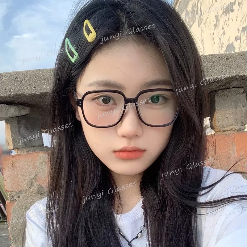 Mắt Kính Gọng Lớn Chống Ánh Sáng Xanh Thời Trang Hàn Quốc Cho Nữ