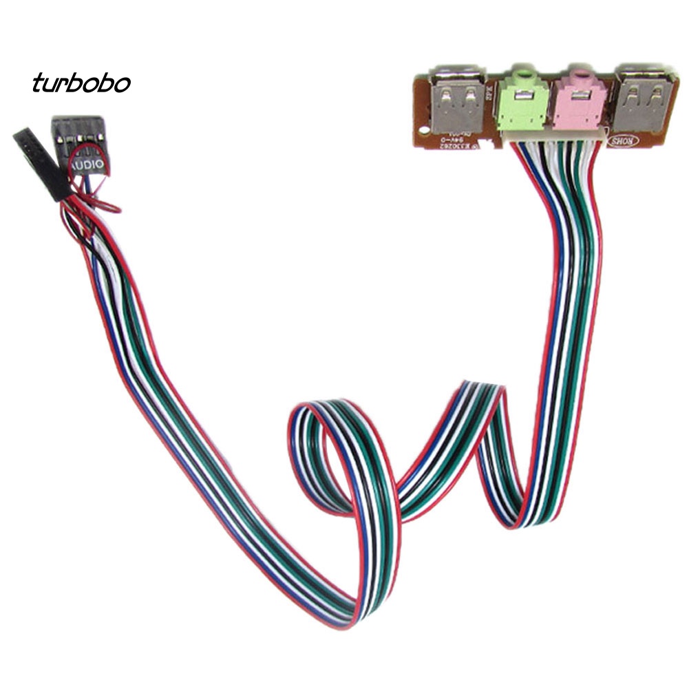 Turbobo Ốp Tai Nghe Kèm Mic Cổng USB 6.8cm Cho Máy Tính